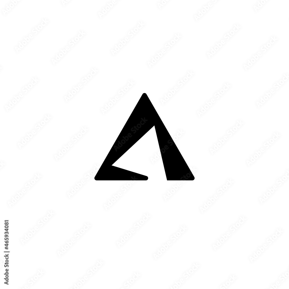 Triangle logo or icon design Triangle logo or icon design