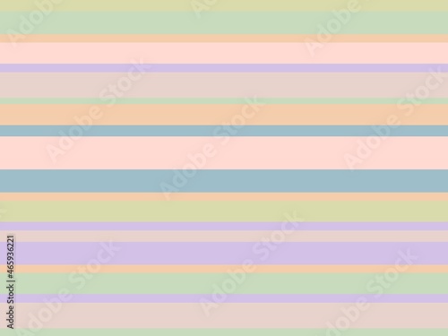 Pastel coloured vector stripe pattern. Purple, green, pink, blue stripes pattern. 