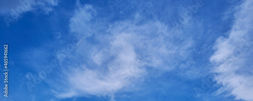 Beautiful cloud view that is sunny in the daytime