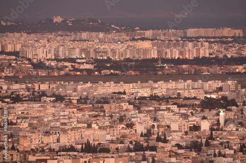 View of Tunis from the mountain -- Tunisia © skazar