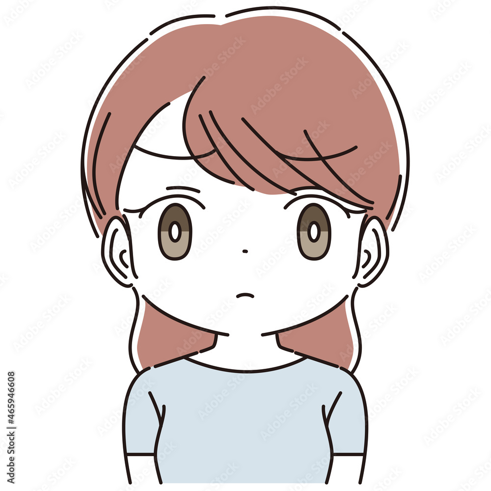 怒っている女性 上半身アップ 怒っている女性 上半身アップ
