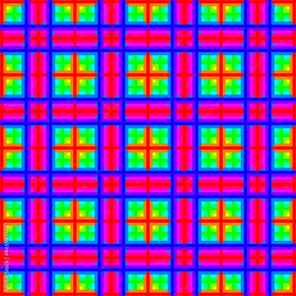 Original checkered background. Grid background with different cells. Abstract stripped and checkered pattern. Illustration for scrapbooking, printing, websites, mobile screensavers. Rainbow background Original checkered background. Grid background with different cells. Abstract stripped and checkered pattern. Illustration for scrapbooking, printing, websites, mobile screensavers. Rainbow background