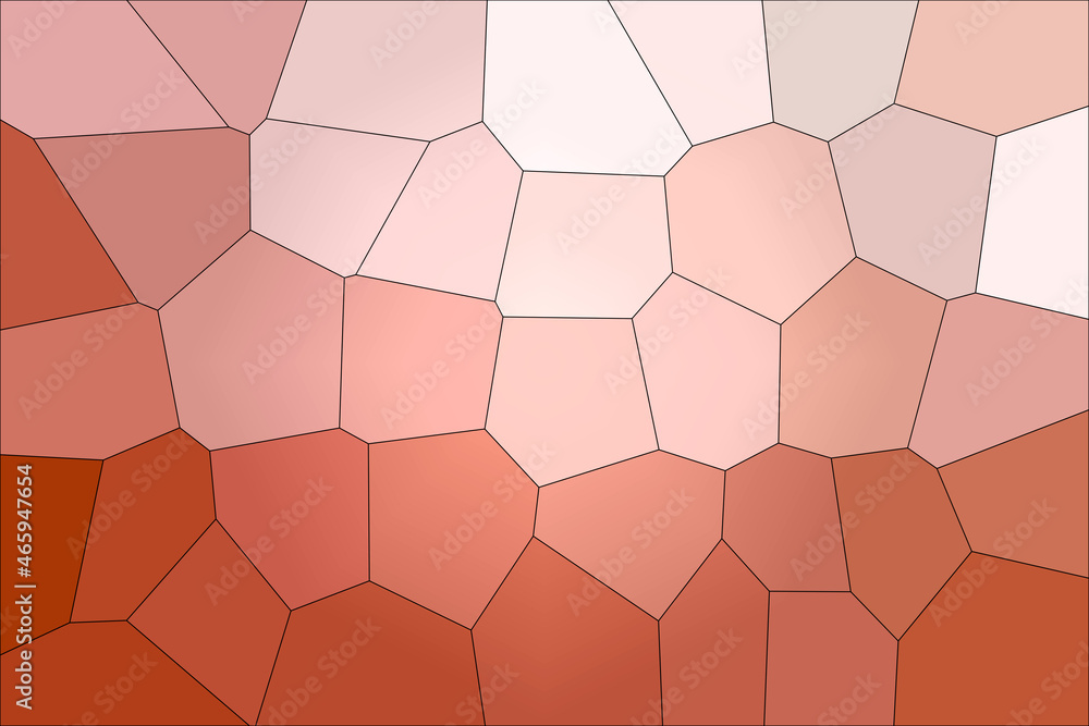 Close up bright white and orange stained glass surface Close up bright white and orange stained glass surface