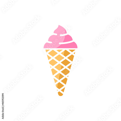 ice cream icon design template vector