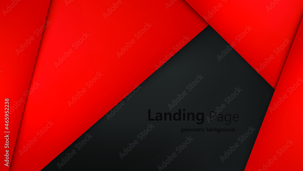 abstract luxury background. dark and red geometric lines. background for presentation. geometric shape. vector illustration.