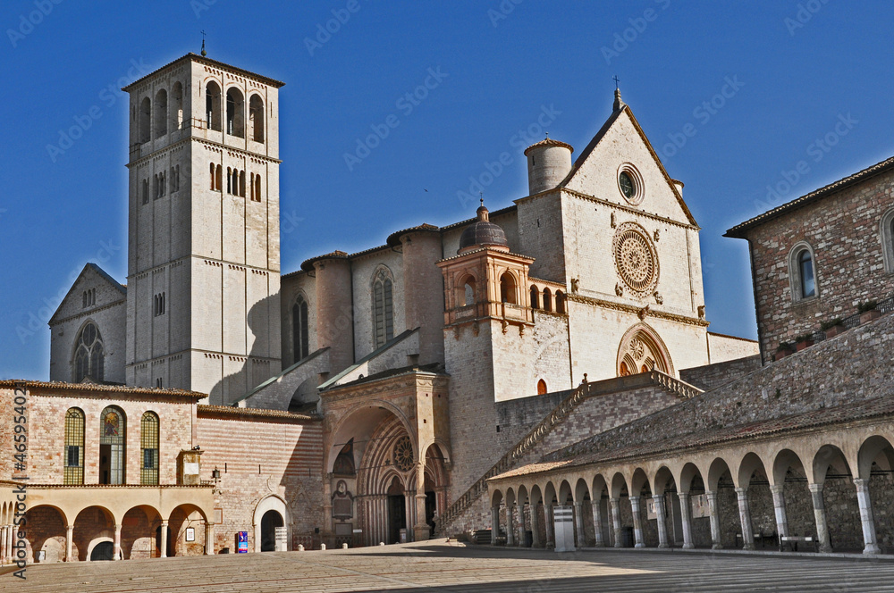 Assisi, la Basilica Superiore di San Francesco	