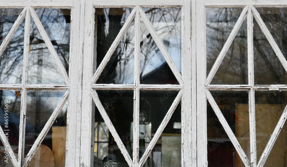 Decorative old window