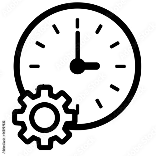 Zeit Management Uhr Timer