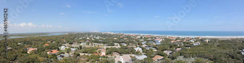 Panoramic View from the Ponce Inlet Lighthouse in Palm Coast