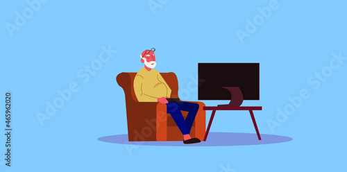 2d illustration retirement plan concept
