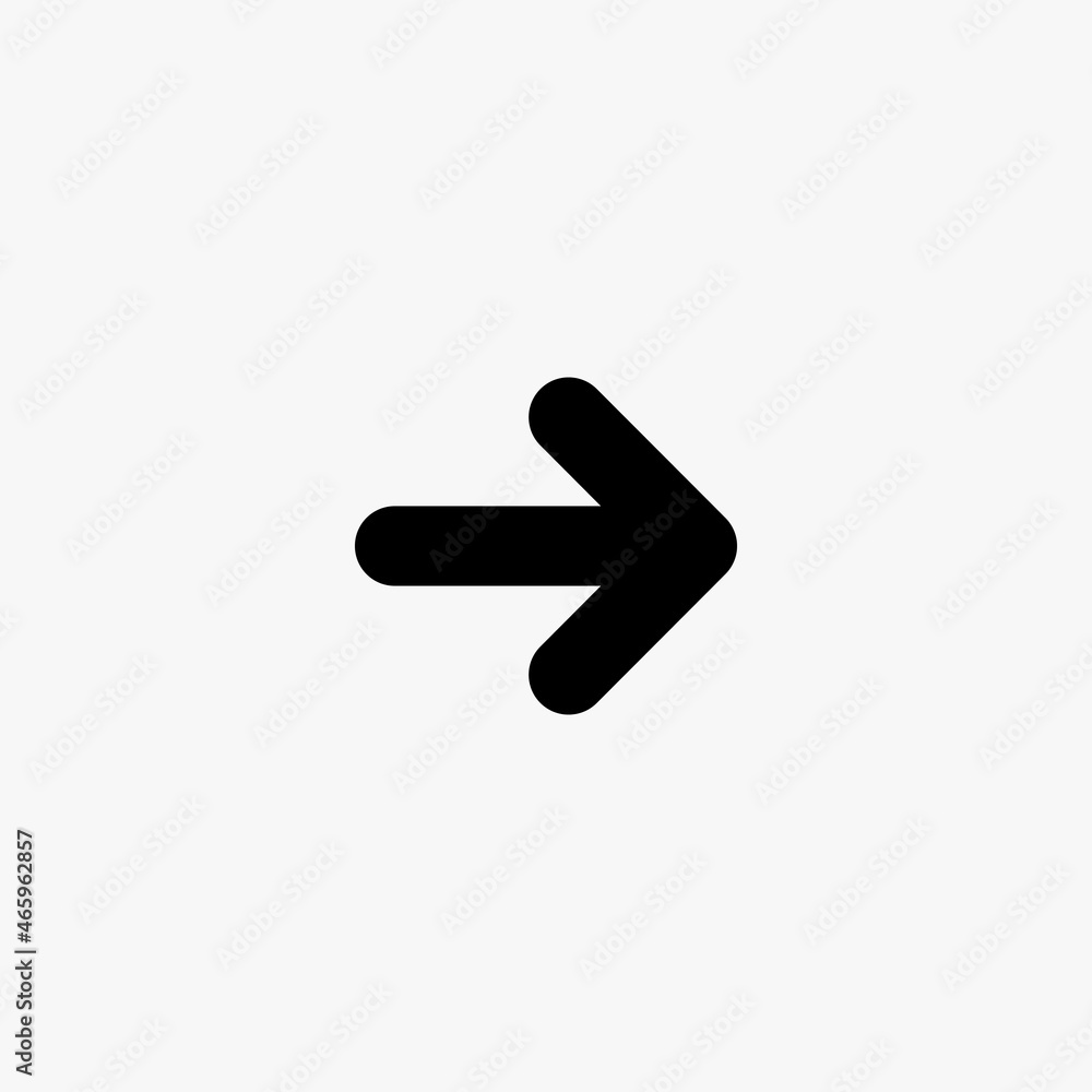 arrow icon. arrow vector icon on white background arrow icon. arrow vector icon on white background