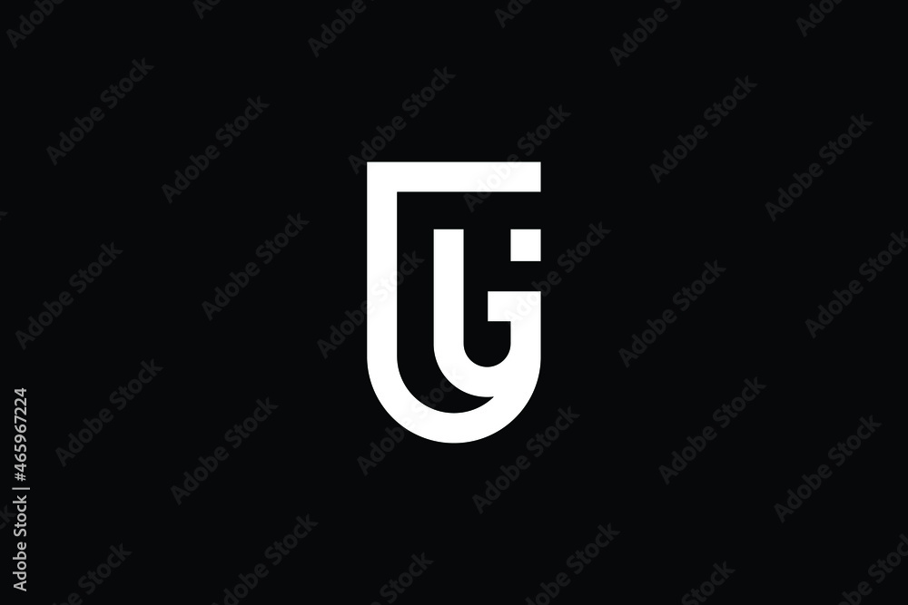 GU logo letter design on luxury background. UG logo monogram initials letter concept. GU icon logo design. UG elegant and Professional letter icon design on black background. G U UG GU GU logo letter design on luxury background. UG logo monogram initials letter concept. GU icon logo design. UG elegant and Professional letter icon design on black background. G U UG GU