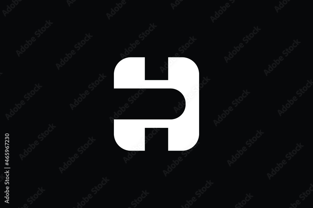 DH logo letter design on luxury background. HD logo monogram initials letter concept. HP icon logo design. PH elegant and Professional letter icon design on black background. HP PH HD DH DH logo letter design on luxury background. HD logo monogram initials letter concept. HP icon logo design. PH elegant and Professional letter icon design on black background. HP PH HD DH