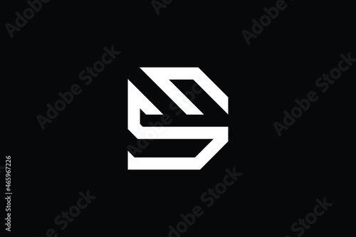 Free Download SD logo letter design on luxury background. DS logo monogram initials letter concept. SD icon logo design. DS elegant and Professional letter icon design on black background. S D DS SD - GFXLoad