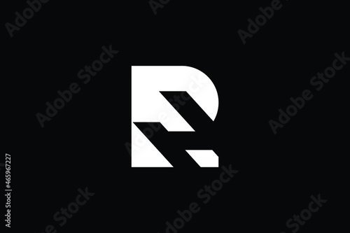 RH logo letter design on luxury background. HR logo monogram initials letter concept. RH icon logo design. HR elegant and Professional letter icon design on black background. R H HR RH