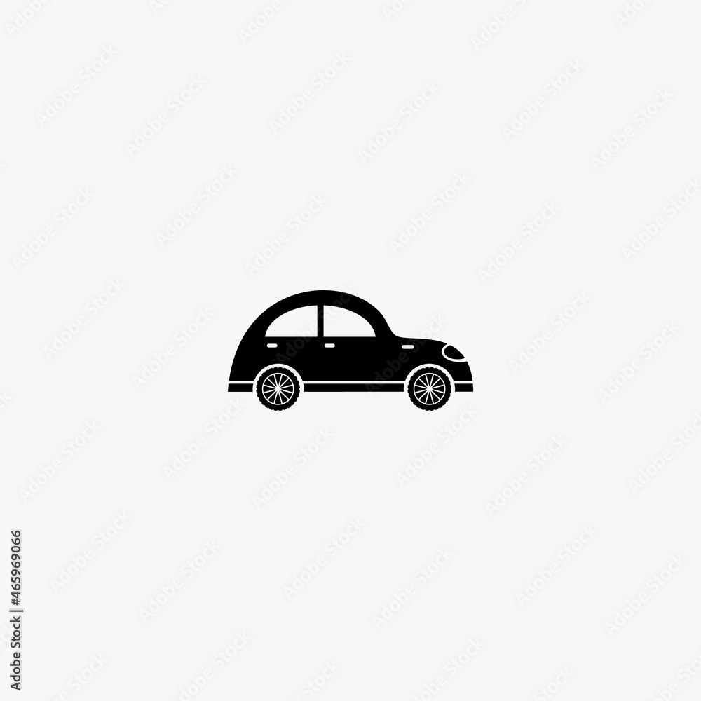 Fototapeta premium car icon. car vector icon on white background