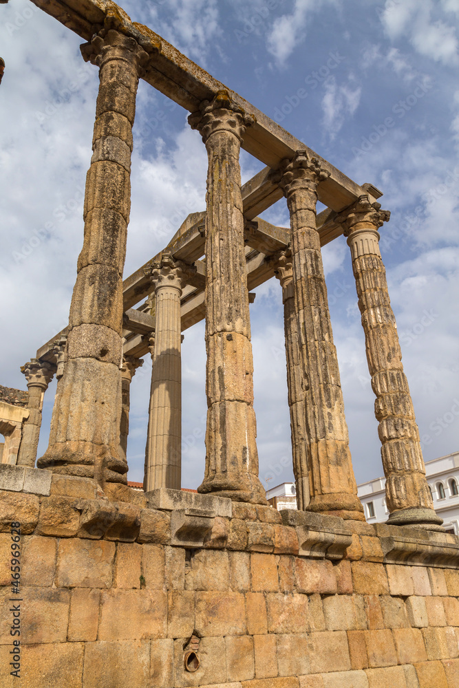 Roman temple of Diana in Merida