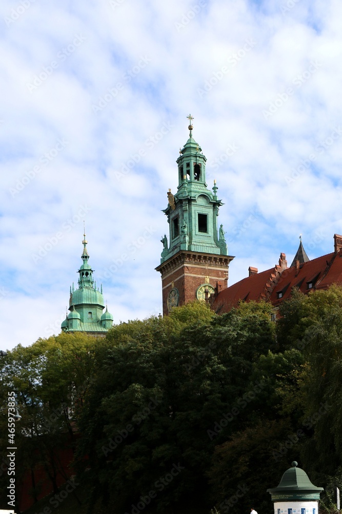 krakow, Kraków, Katedra Wawelska, architecture, church, building, tower, city, town, old, castle, landmark, poland, historic, cathedral, religion, house,