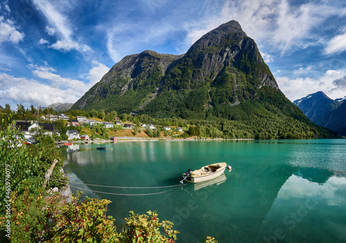 View from Hjelle, Stryn, Norway photo