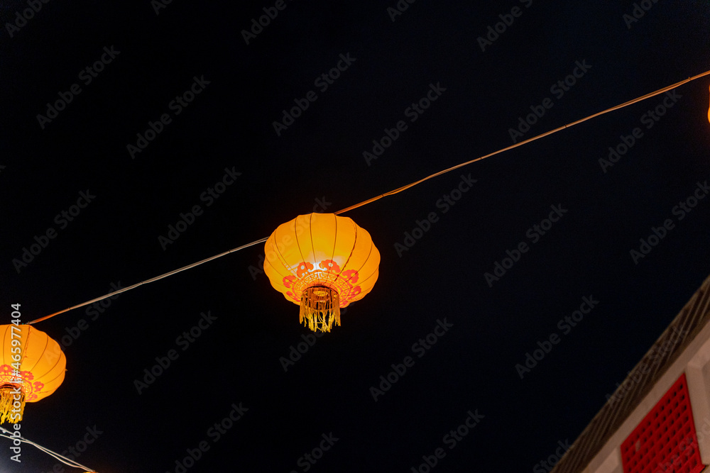 Obraz premium 提灯の夜
