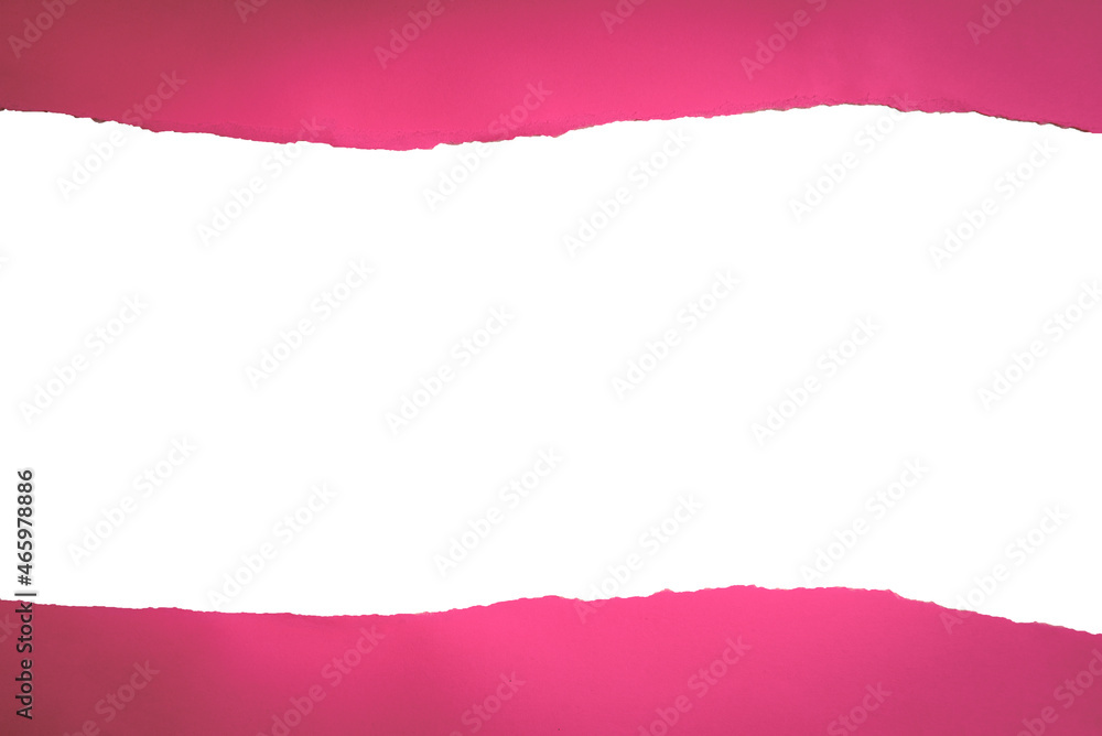 custom made wallpaper toronto digitalWhite background with copy space and pink torn paper edge