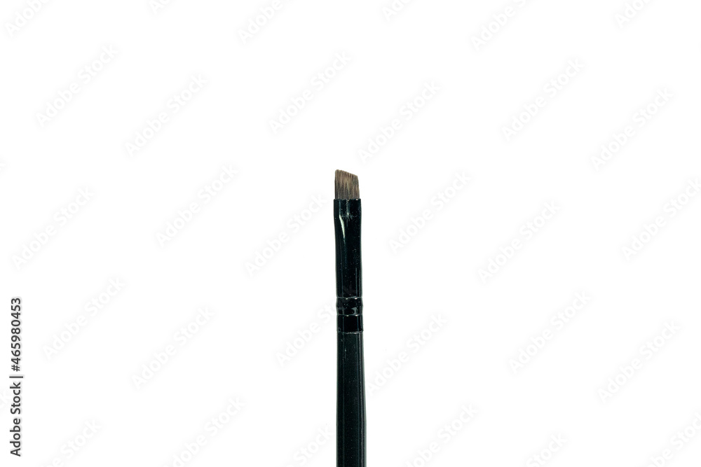 brush for make-up isolated on white background brush for make-up isolated on white background