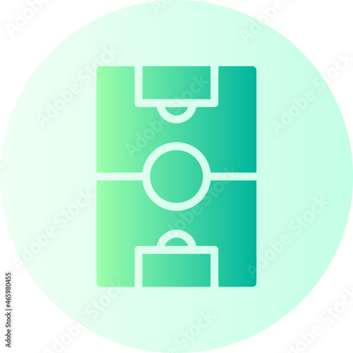 football field gradient icon