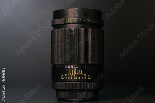 USSR Soviet Lens black