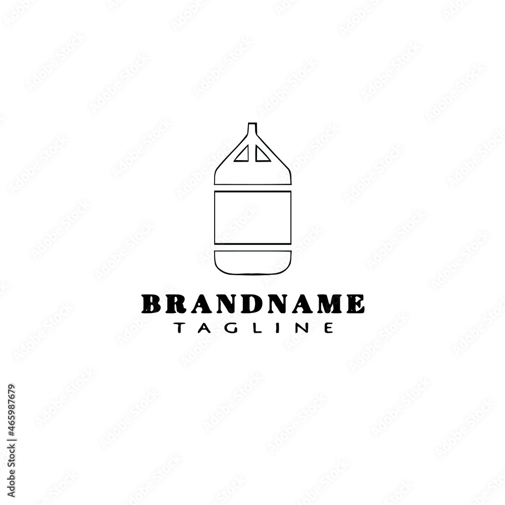 punching bag logo cartoon icon vector illustration punching bag logo cartoon icon vector illustration