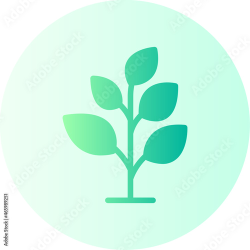 plant gradient icon © Barudak Lier