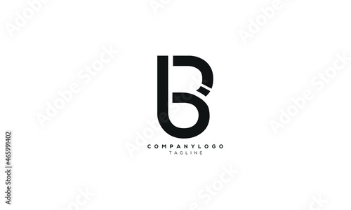 BIB, BBI, BPI, Abstract initial monogram letter alphabet logo design