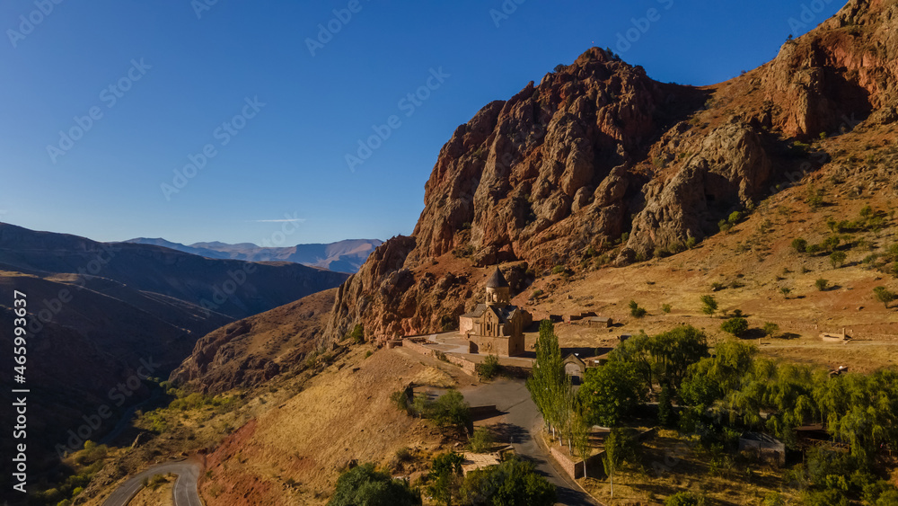 Noravank Monastery in Armenia, Aerial View