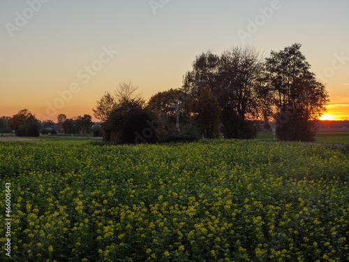 Sonnenuntergang im westlichen Münsterland photo