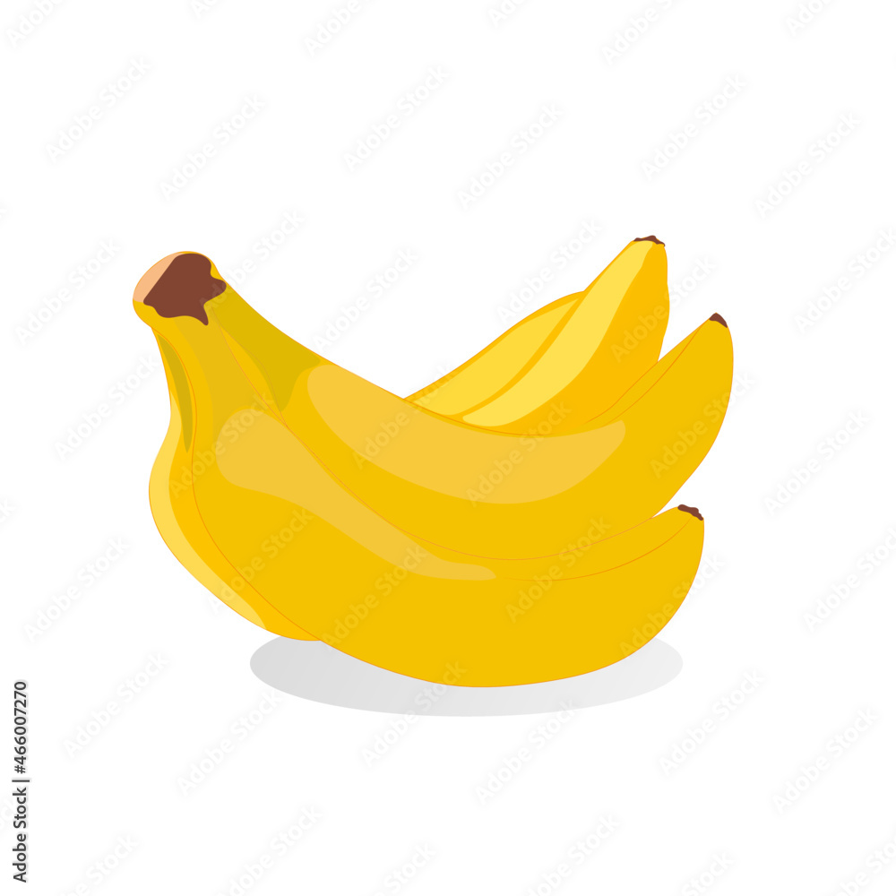 banana isolated on white background banana isolated on white background