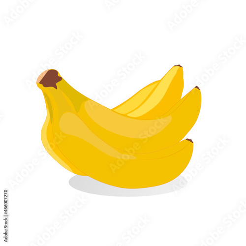 banana isolated on white background