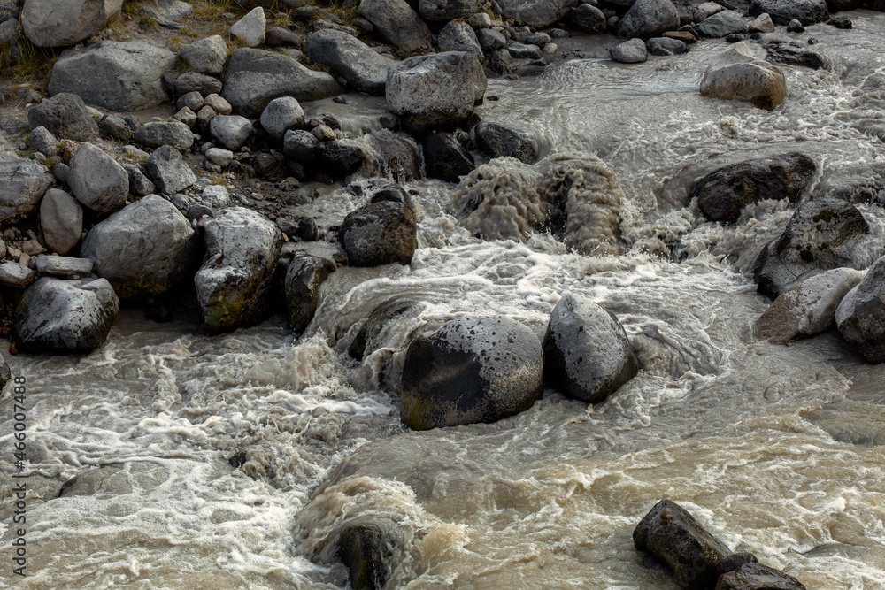 Mountain river water landscape. Forest river wild landscape. Wild river stream rocks flowing. Mountain river water landscape. Forest river wild landscape. Wild river stream rocks flowing.