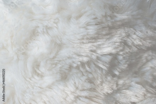 white fur background close-up beautiful abstract texture