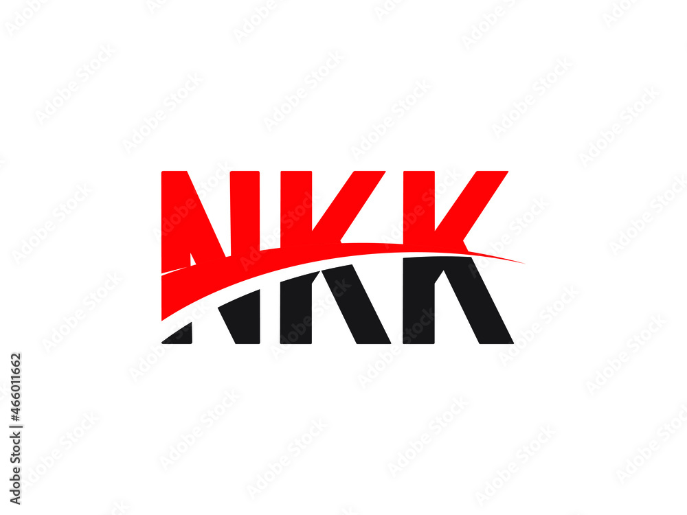 NKK Letter Initial Logo Design Vector Illustration NKK Letter Initial Logo Design Vector Illustration