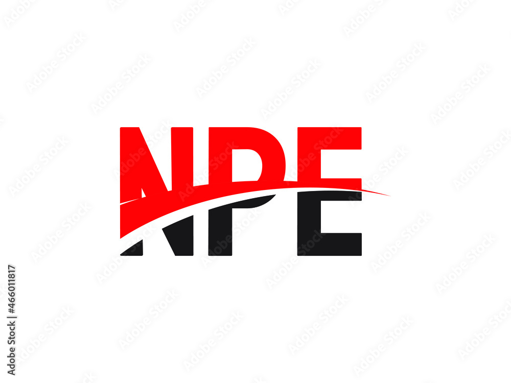 NPE Letter Initial Logo Design Vector Illustration NPE Letter Initial Logo Design Vector Illustration