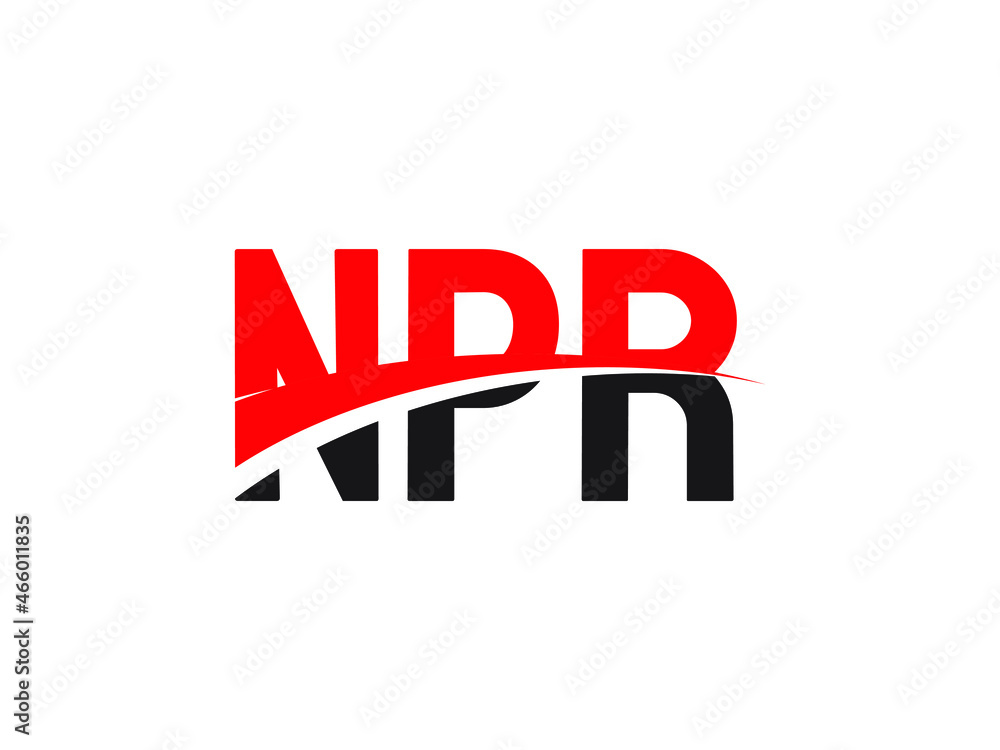 NPR Letter Initial Logo Design Vector Illustration NPR Letter Initial Logo Design Vector Illustration