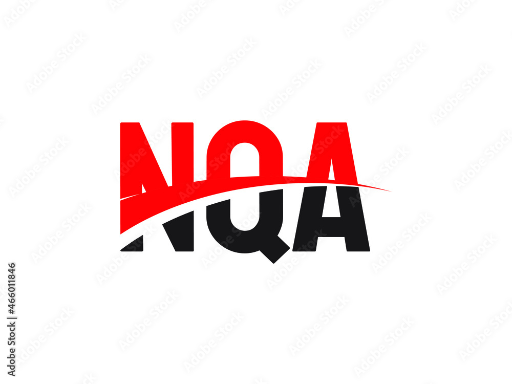NQA Letter Initial Logo Design Vector Illustration NQA Letter Initial Logo Design Vector Illustration