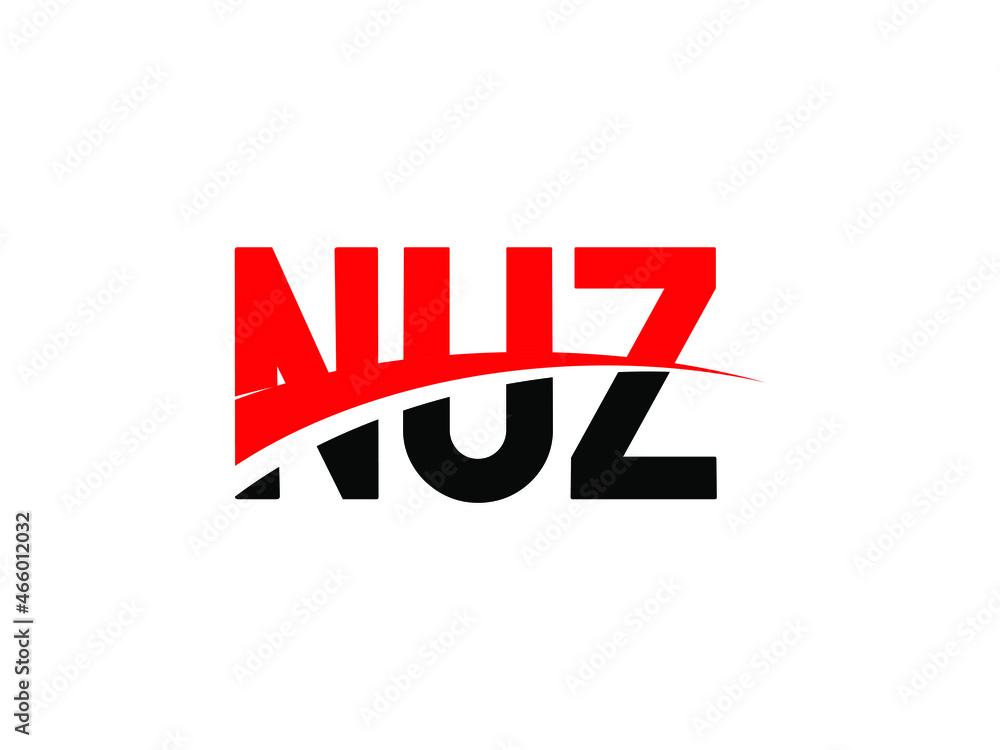 NUZ Letter Initial Logo Design Vector Illustration NUZ Letter Initial Logo Design Vector Illustration