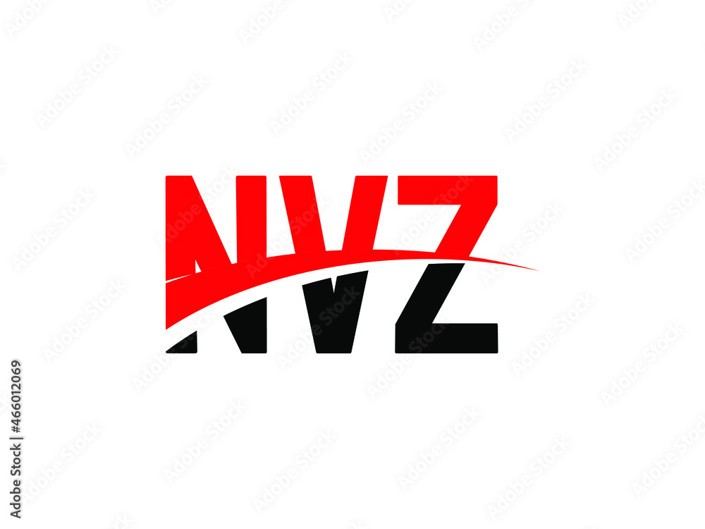 NVZ Letter Initial Logo Design Vector Illustration NVZ Letter Initial Logo Design Vector Illustration