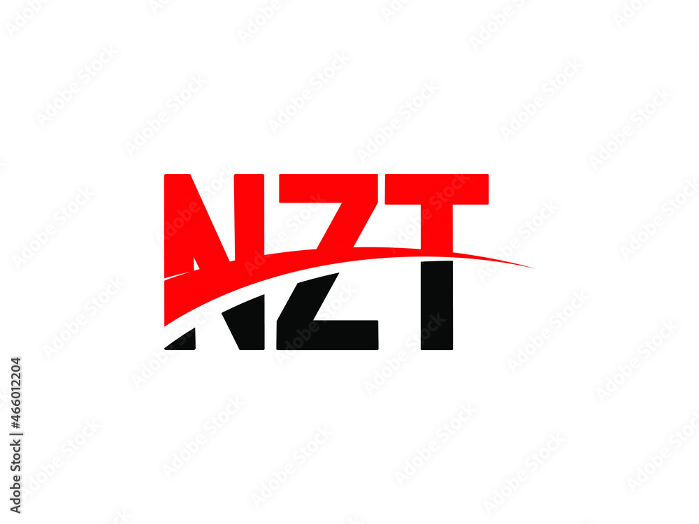 NZT Letter Initial Logo Design Vector Illustration NZT Letter Initial Logo Design Vector Illustration