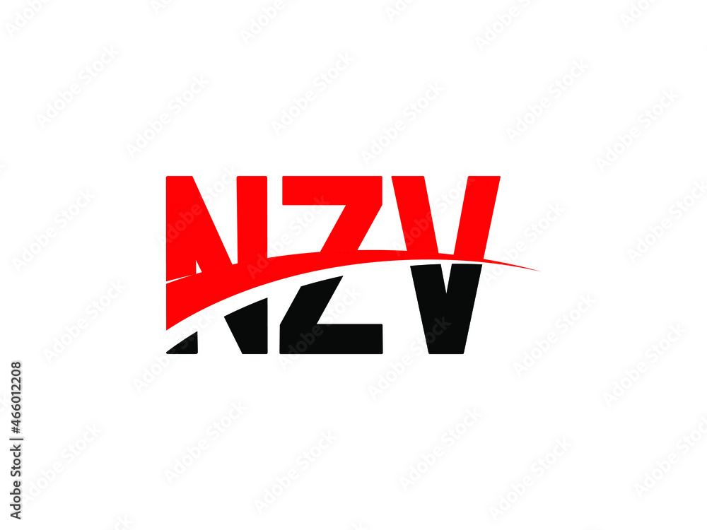 NZV Letter Initial Logo Design Vector Illustration NZV Letter Initial Logo Design Vector Illustration
