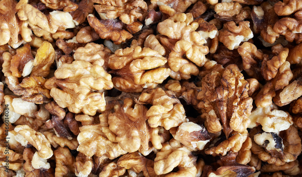 Close up picture of walnuts, selective focus. Close up picture of walnuts, selective focus.