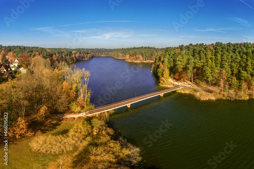 Most nad jeziorem Długim w Olsztynie