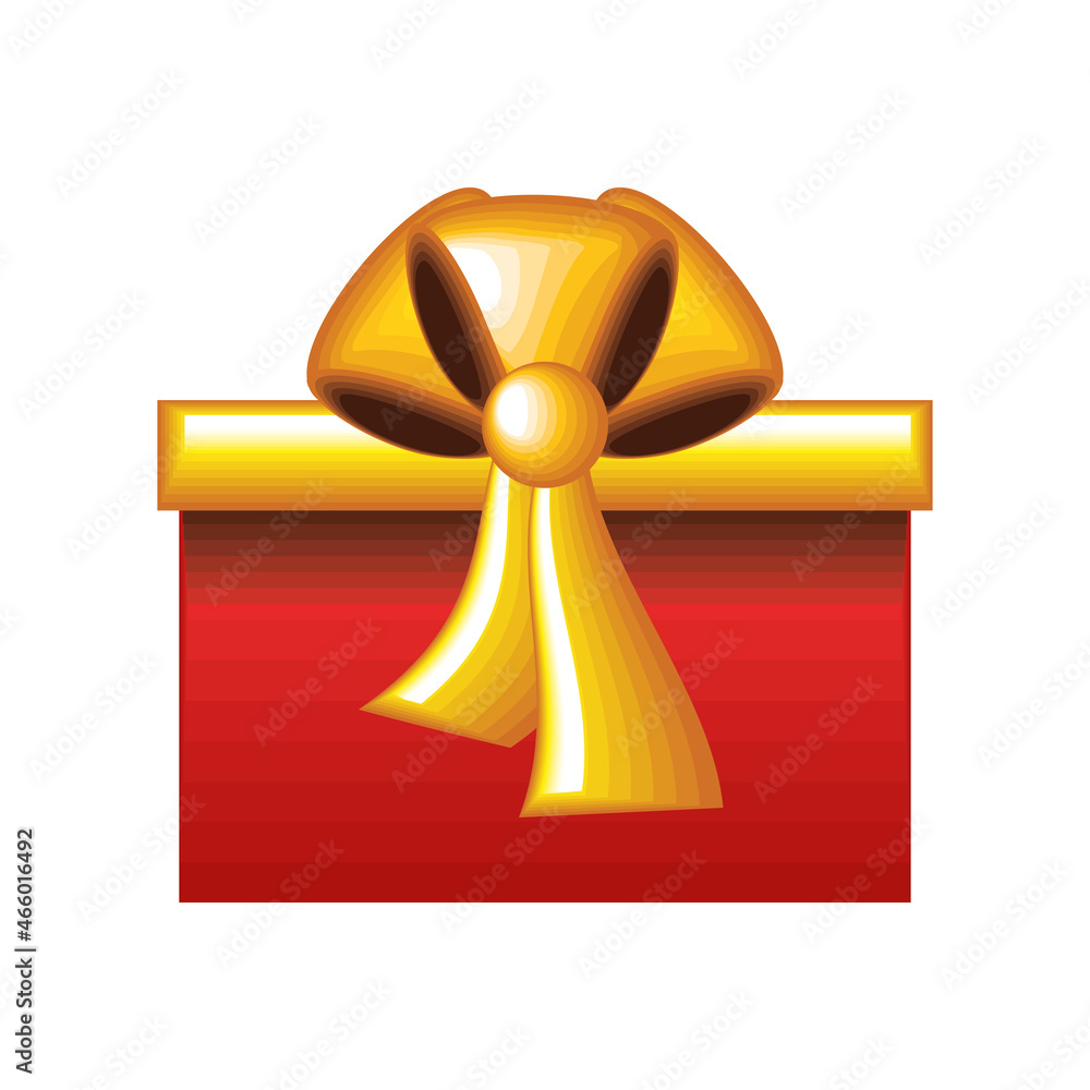 gift box with ribbon