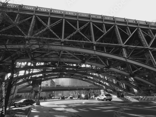 Fototapeta Naklejka Na Ścianę i Meble -  Another view of the Brooklyn Bridge
