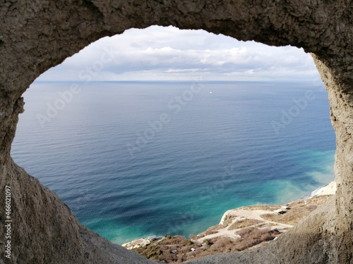 view from the sea